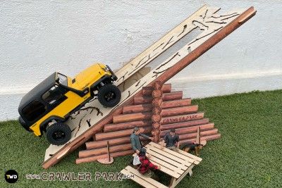 Seesaw obstacle RC Crawler...