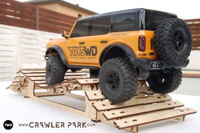 Set-up system table 1/10 & 1/12 scale rc crawler park