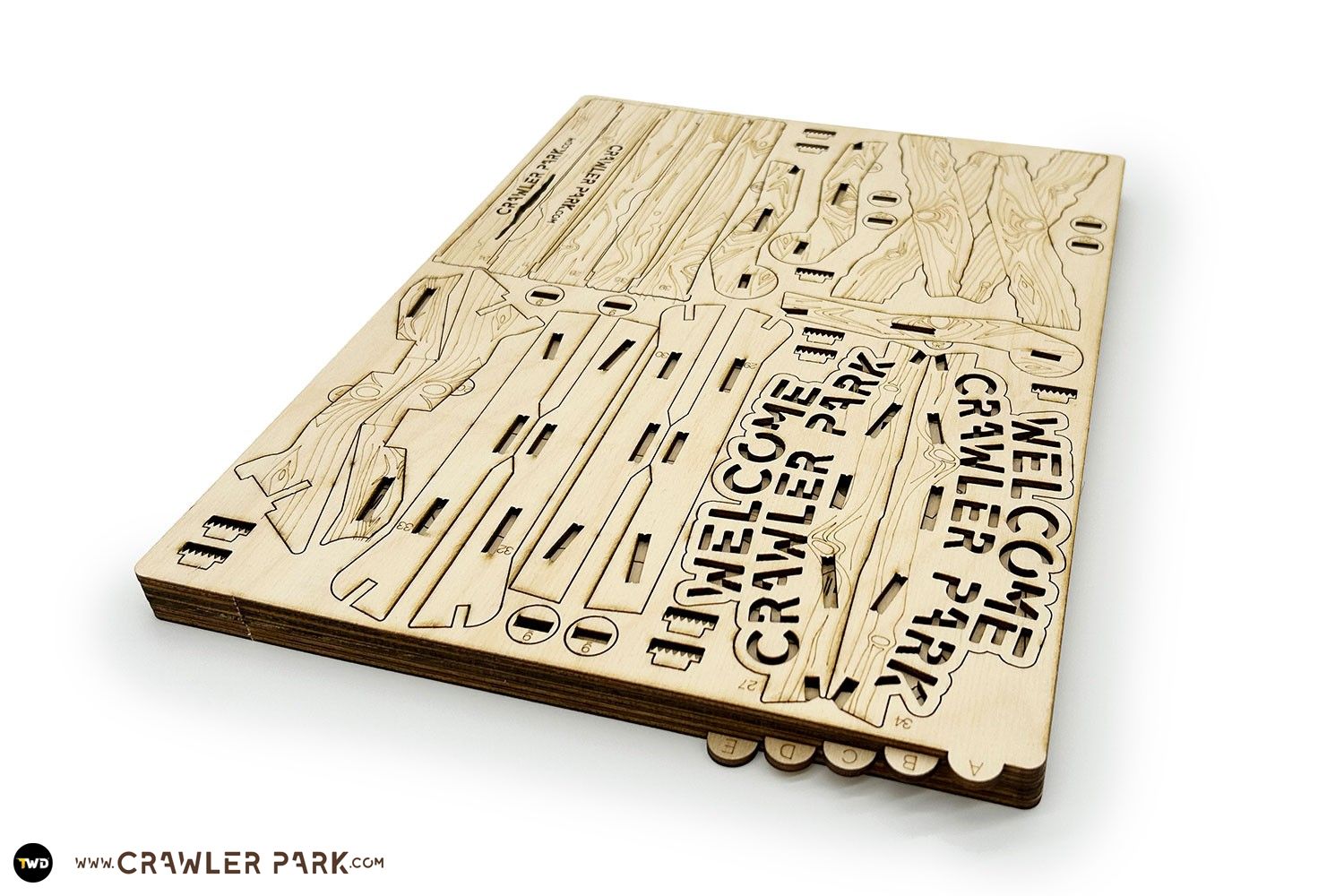 HOME KIT of 3 obstacles for RC Crawler Park course 1/24 & 1/18 scale