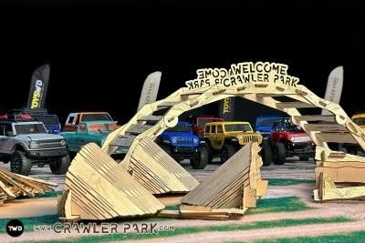 Puente Para Coches RC Crawler 1/18 Y 1/24 – Obstáculo De Acero Con Escalada Realista Y Montaje DIY