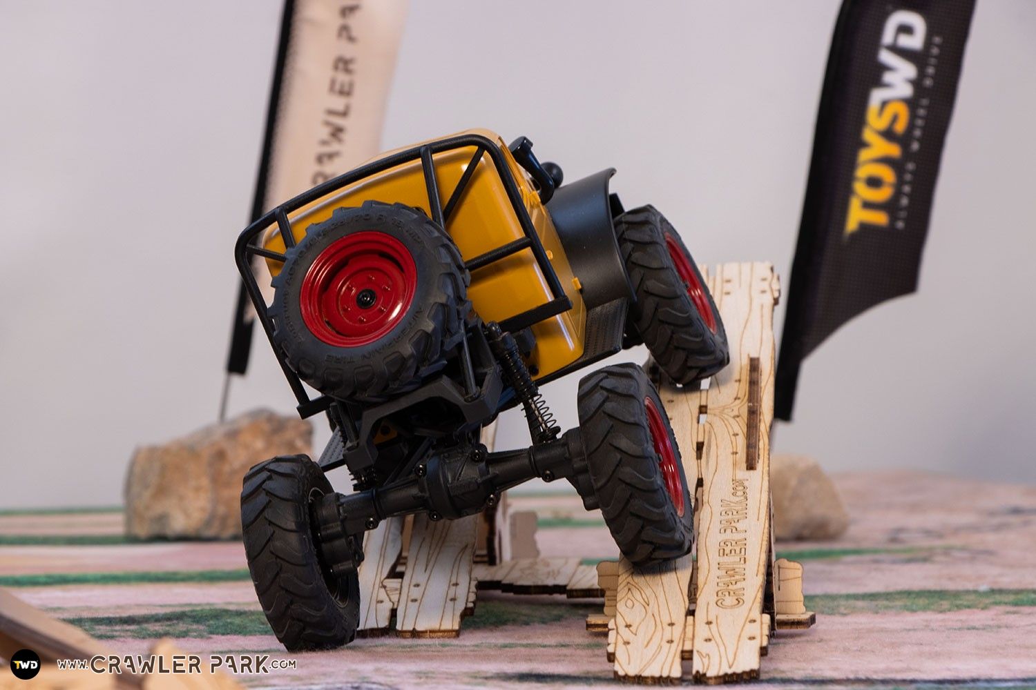 1/24 Kit For Fixing Obstacles On Tracks Crawler Park - Tienda RC