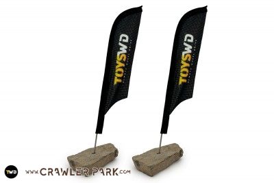 2x Bandera 23cm ToysWD RC...