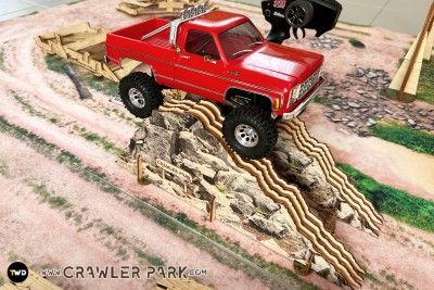 Crawler park RC Bridge Crossing Obstacle 1/10 Remote Control Multicolor