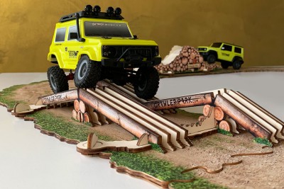 STARTER KIT CIRCUIT RC CRAWLER PARK 1/24 1/18