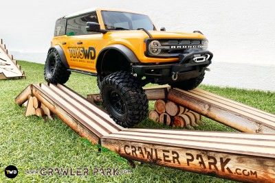 Set-up system table 1/10 & 1/12 scale rc crawler park