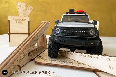 Set-up system table 1/24 & 1/18 rc crawler park
