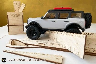 Set-up system table 1/24 & 1/18 rc crawler park