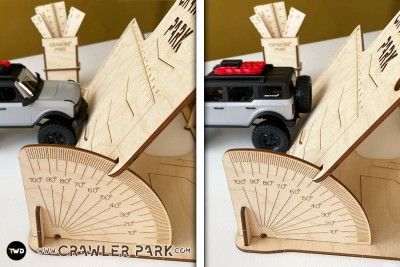 Set-up system table 1/24 & 1/18 rc crawler park