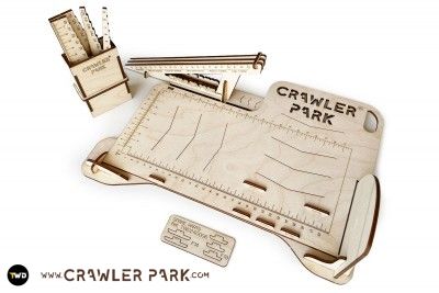 Set-up system table 1/24 & 1/18 rc crawler park